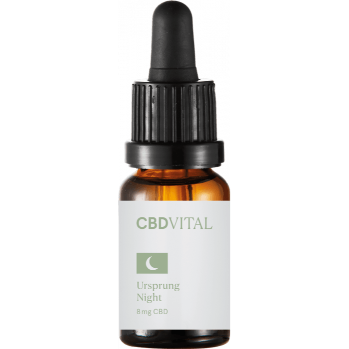 CBD Vital CBD Ursprung NIGHT mit Hanföl & Melatonin 15ml - NEUROGOLD