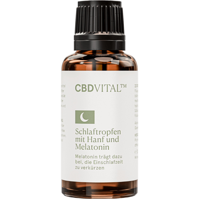 CBD Vital Schlaftropfen mit Melatonin - NEUROGOLD