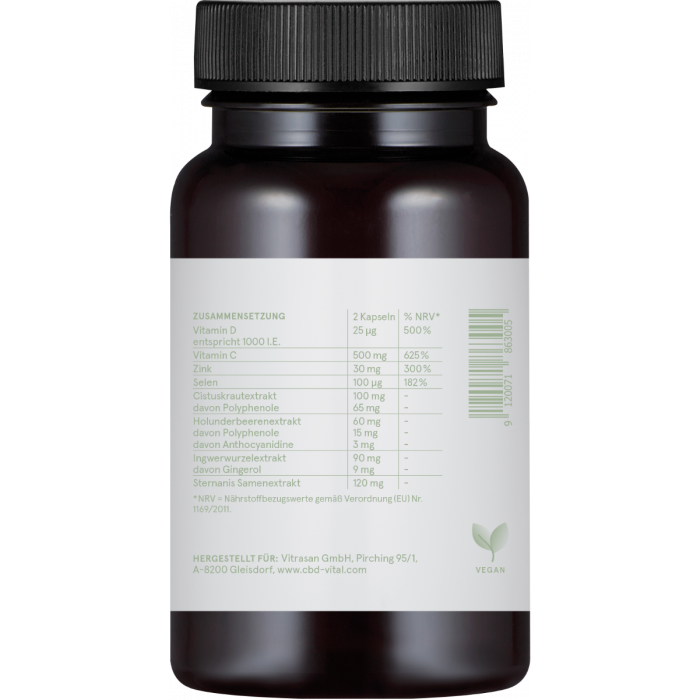 CBD Vital Immunschutz Kapseln-NEUROGOLD