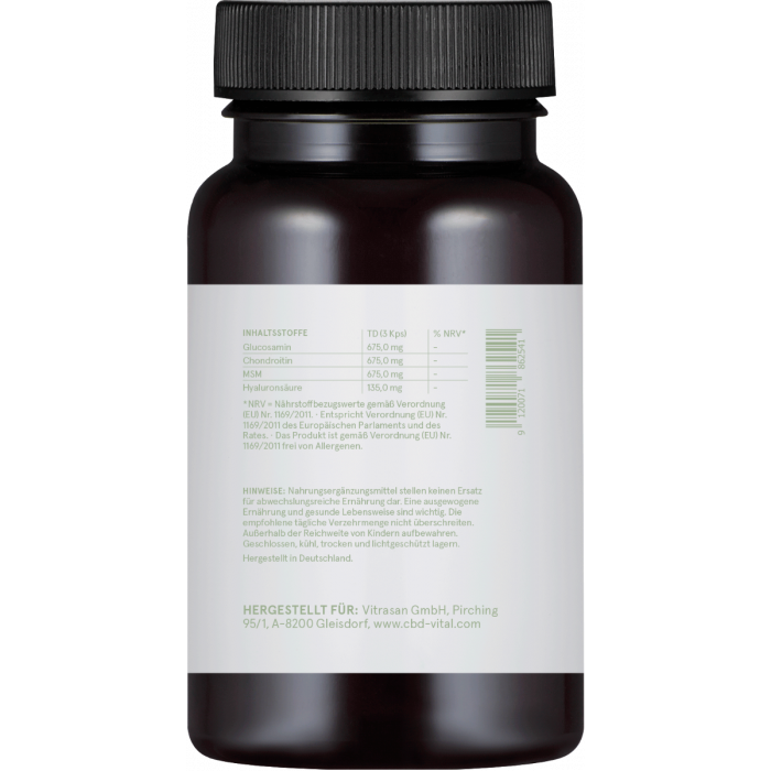 Gelenke plus - Nährstoffkomplex für Gelenke - 90 Kapseln-NEUROGOLD