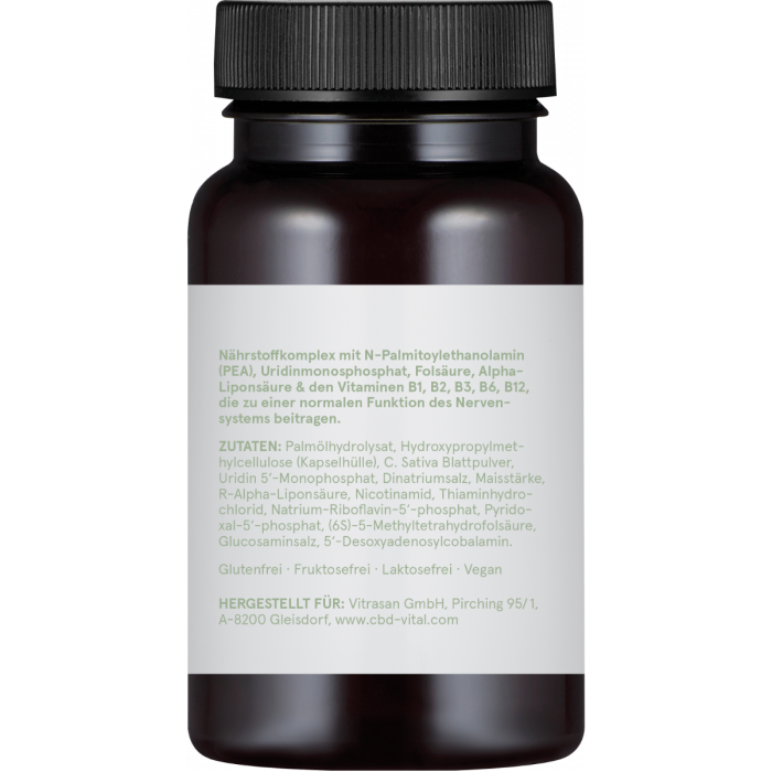 CBD Vital Hanf Neurosense Kapseln für das Nervensystem-NEUROGOLD