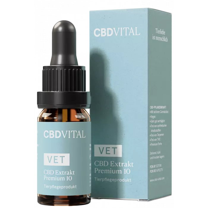 CBD Vital VET CBD Extrakt Premium 10 für Hunde 10ml