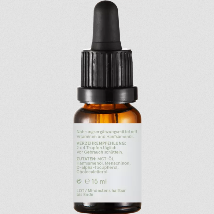 CBD Ursprung IMMUN mit CBD, Vitamin D3, E &amp; K2 15ml