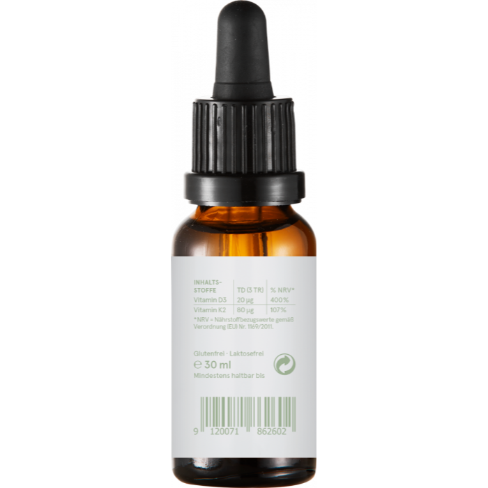 CBD Vital Vitamin D3 & K2 Liquid 30ml-CBD Vital-NEUROGOLD