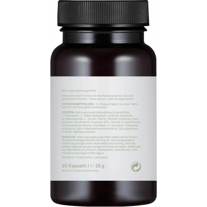 CBD Vital Hanf Happy Mind Kapseln-NEUROGOLD