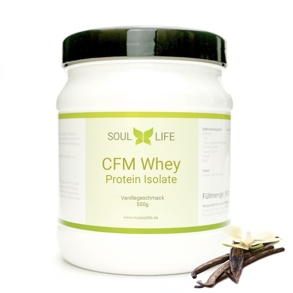 CFM Whey Protein Isolat Vanille - 500 g - NEUROGOLD