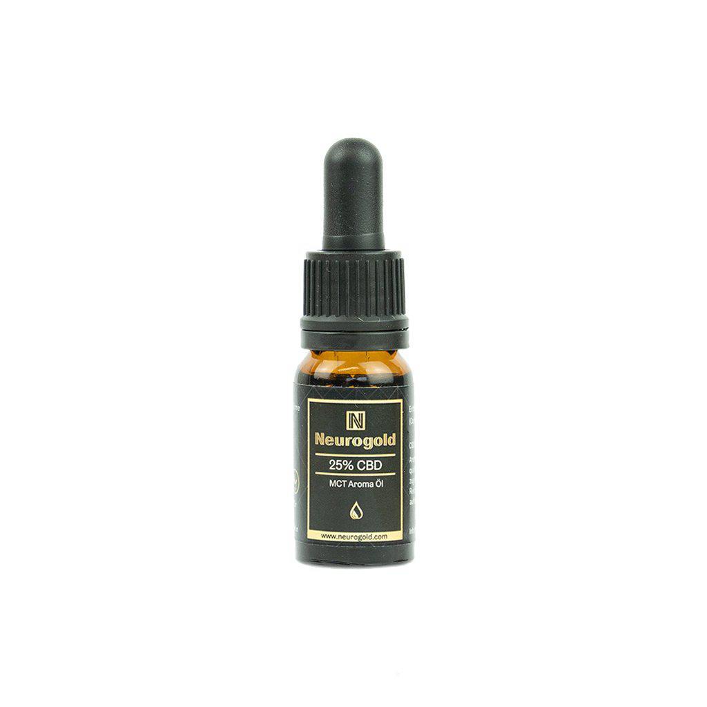NEUROGOLD 25% MCT CBD-Tropfen in Kokosöl - NEUROGOLD