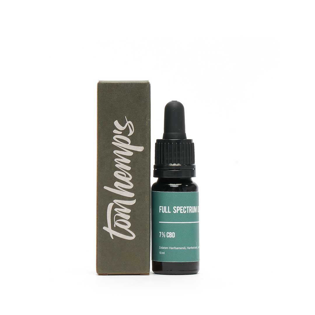 Tom Hemps Vollspektrum 7% CBD Öl - NEUROGOLD