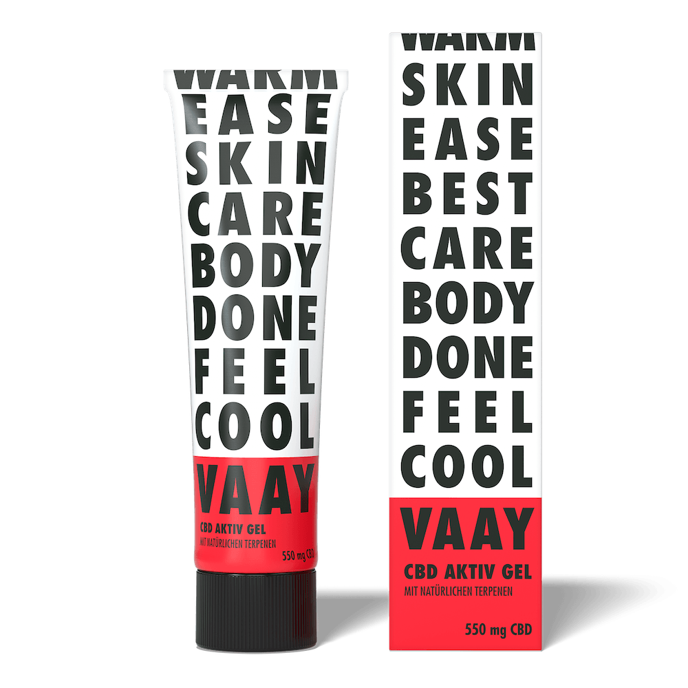 Vaay Aktiv-Gel mit Vollspektrum Hanfextrakt - NEUROGOLD