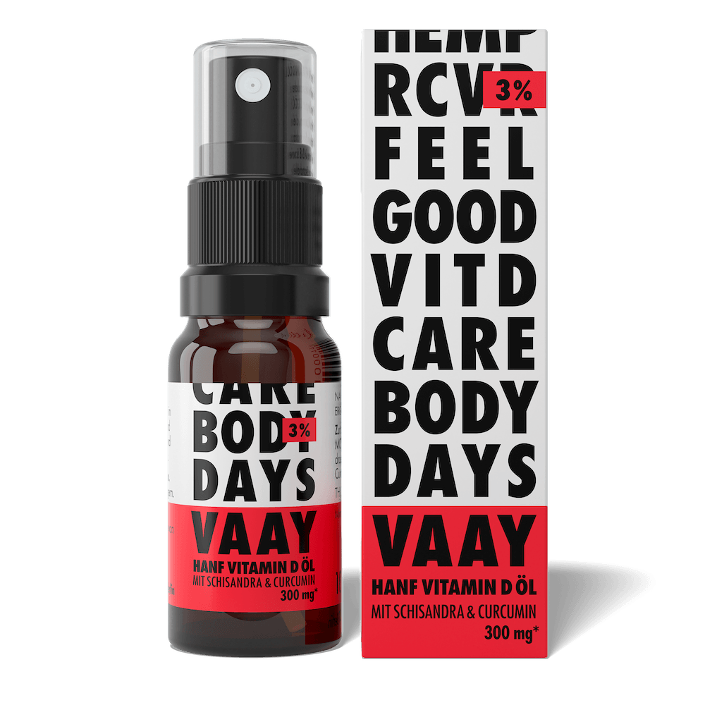 Vaay Hanf Vitamin-D Öl - NEUROGOLD